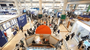 حضور رئیس هیئت مدیره انجمن متخصصین تغذیه مرکزی در نمایشگاه ایران فارما